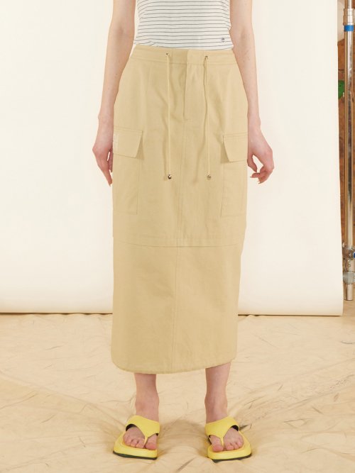 Cargo skirt yellow hotsell