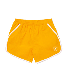 [YALE X WAUSAN30] TAPING MESH TRACK SHORTS YELLOW