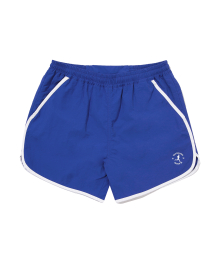 [YALE X WAUSAN30] TAPING MESH TRACK SHORTS BLUE