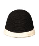 슬리피슬립(SLEEPYSLIP) BRISBANE BLACK/WHITE BUCKET HAT