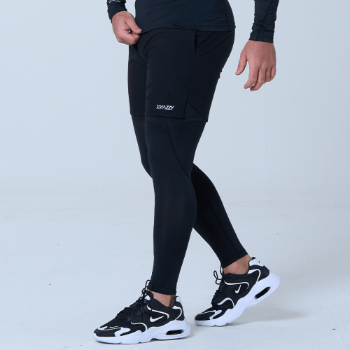 Компрессионные тайтсы XN23SSMCP01 [BLACK]