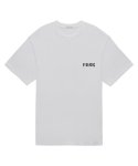 인스턴트펑크(INSTANTFUNK) FUNK 로고 레귤러핏 티셔츠 - 화이트