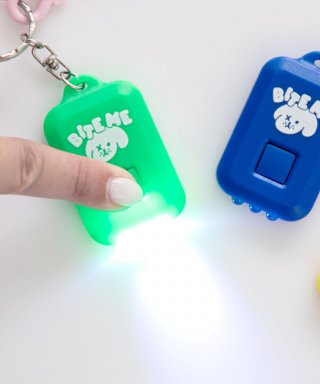 바잇미(BITEME) 강아지 미니 손전등 풉파인더 LED 키체인 (3 color...