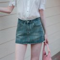 쎄무아듀(CEST MOIDEW) Cest_Retro mini denim skirt