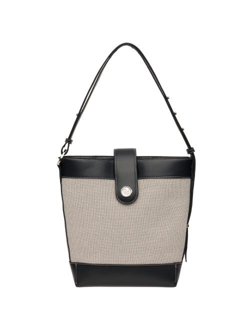 Black basket cheap bag