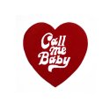 콜미베이비(CALL ME BABY) Heart Logo Rug Mat _ Red
