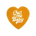 콜미베이비(CALL ME BABY) Heart Logo Rug Mat _ Yellow