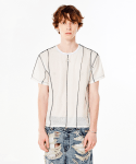 레씨토(LECYTO) 3 Mixed Patchwork T-Shirt_[White]