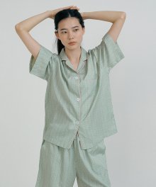 [모달] (w) Pistachio Short Pajama Set