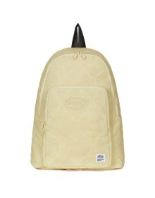 [Mmlg] QUILTED BACKPACK (BEIGE)