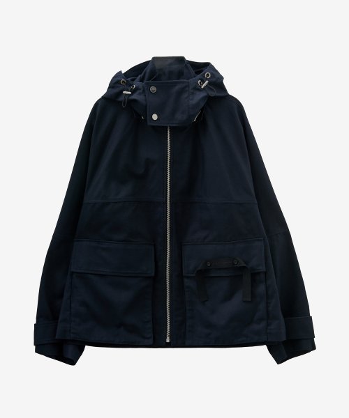 MUSINSA公式 | JACQUEMUS Le Blouson Mallhado Hooded Jacket - Navy /  235BL0191383380