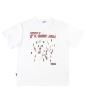 수이봄(SUIBOM) 콘크리트 정글 반팔 티셔츠 - 오프 화이트