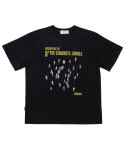 수이봄(SUIBOM) 콘크리트 정글 반팔 티셔츠 - 블랙