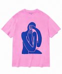 한량(HANRYANG) HR® 0024 hug short sleeved tshirt pink 반팔티