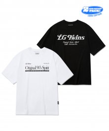 2PACK [LG트윈스] 쿨코튼 오리지널 90S 티셔츠