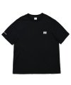 슬리브 포인트 티셔츠(BLACK)