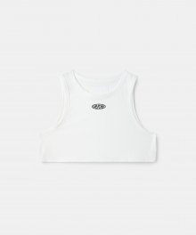 CROP TANK TOP IVORY