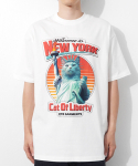 큐티에잇(QT8) BN Cat of Liberty Tee (Ivory)