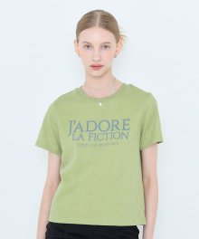 L4 PIGMENT JADORE T-SHIRT(GREEN)