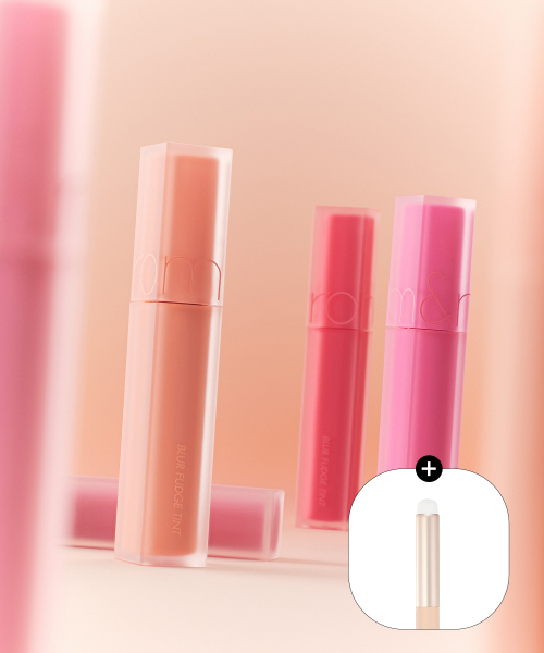 롬앤() [2PACK] 블러 퍼지 틴트 (+립 스머징 브러쉬 증정) 상품 이미지