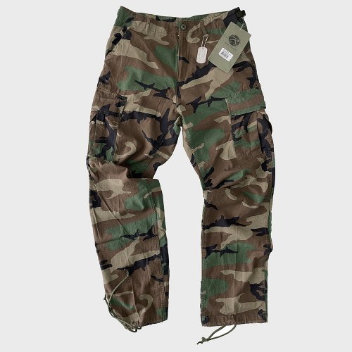 Брюки карго 4271 в стиле винтаж рипстоп Woodland Camo