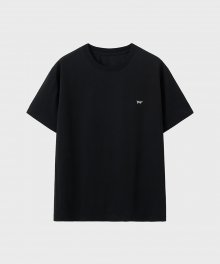 TAP 수피마 레귤러 하프 티셔츠 (블랙)