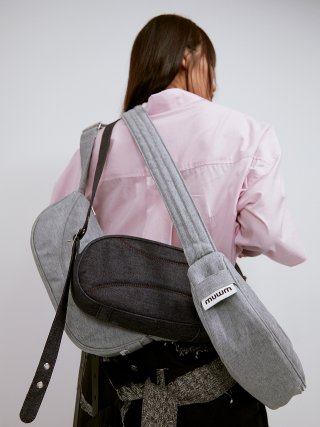 무음(MUWM) [리사이클 데님] 왈루백 Walru Bag (Soft Denim) 상품 이미지