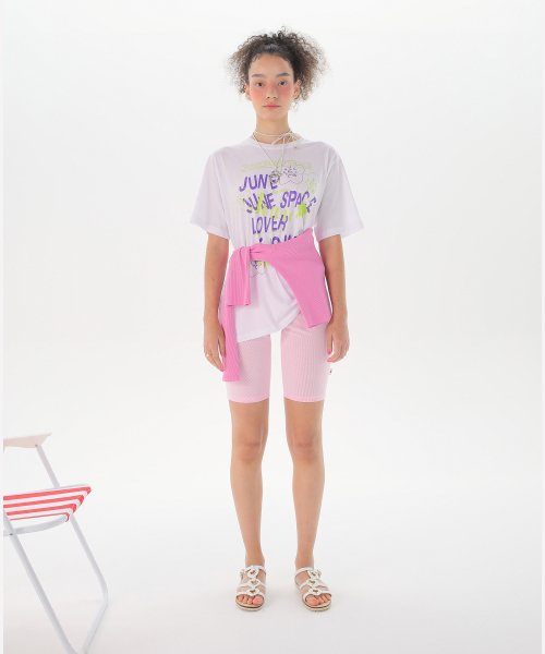 Stripe Leggings_Pink (полосатый лосины_розовый)