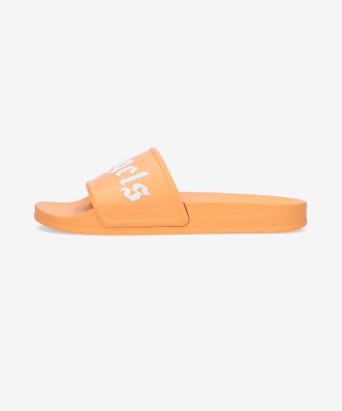 MUSINSA PALMANGELS Men s Logo Slide Orange PMIC001S23PLA0012001