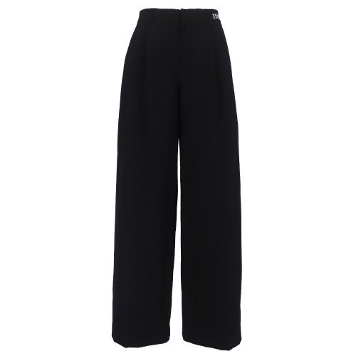 WIDED FIT TROUSERS чёрный