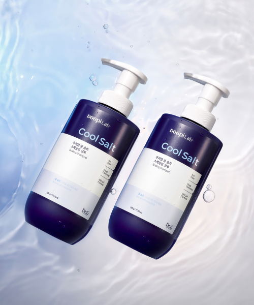 닥터지(drg) 두피랩 쿨 솔트 스케일링 샴푸 500g 듀오
