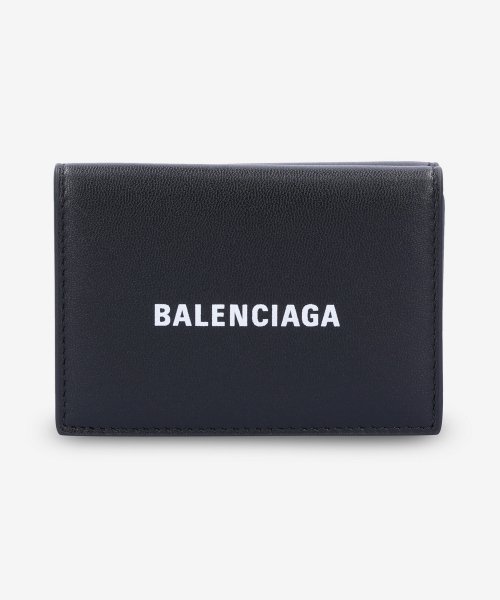 MUSINSA | バレンシアガ Common Logo Mini Card Holder - Black 