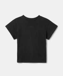 s/e/o CROPPED TOP BLACK