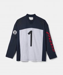 NO.1 JERSEY TOP NAVY