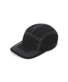 STITCHED CAP BLACK