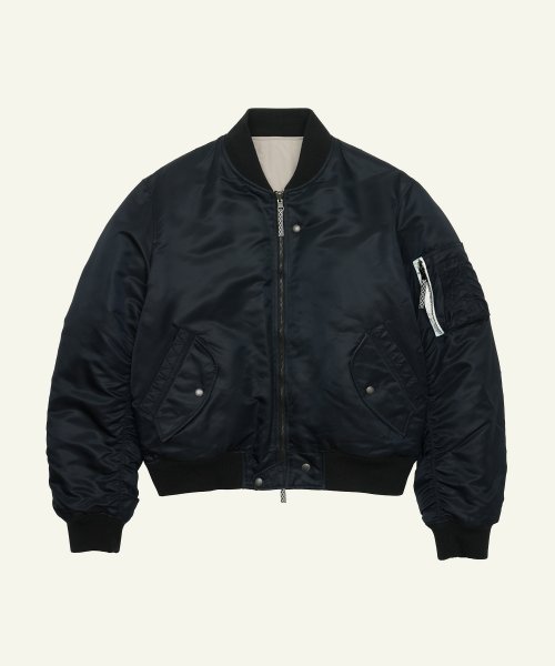 Двусторонний бомбер Magnolia MA-1 Black