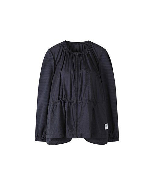 Seersucker Sleeve Jumper_RQUAM23577NYX