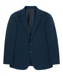 Standard Fit Summer Wool Blazer - Peacock