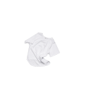 오호스(OJOS) Cropped Back Jersey T-Shirt / White