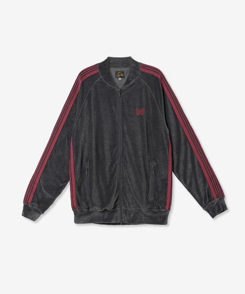 Needles rib hotsell collar track jacket