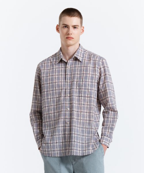 Gingham shirt outlet express