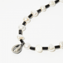 하카블랙스(HAKKABLACKS) Pearl Black Shell Necklace