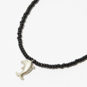 하카블랙스(HAKKABLACKS) Black Mini Dolphin Necklace