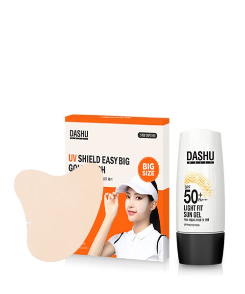 다슈(DASHU) 데일리 유브이 쉴드 이지 빅 골프 패치 5회분 + 라이트핏 선젤 50ml - 22,300 | 무신사 스토어