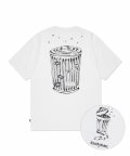 LMC X PALPAL SKATES WASTEBASKET TEE white