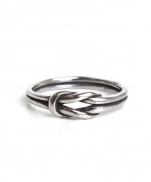 BAT403 [surgical steel]Vintage knot chain Ring