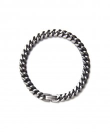 BAT304 [surgical steel]Vintage Matte bold Chain Bracelet