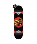 산타크루즈(SANTA CRUZ) Classic Dot Super Micro Black Skateboard Complete - 7.25