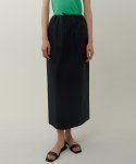 블랭크03(BLANK03) side pocket long skirt (navy)
