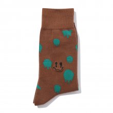 sadsmile dots socks CRLAX23112BRX